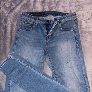 Armani Exchange Light Blue Skinny Jeans